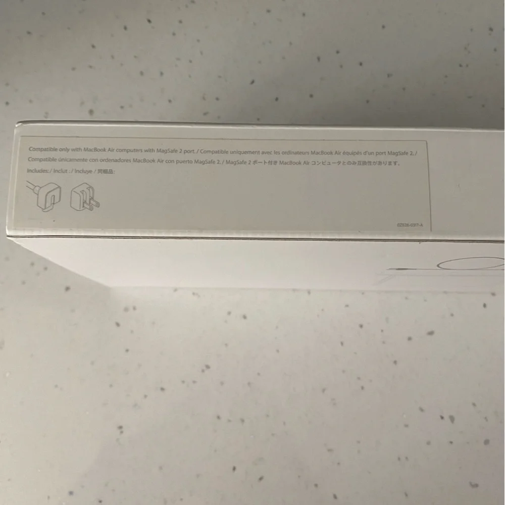 45W Mag Safe 2 Power Adapter (45W) suitable for MacBook Air
